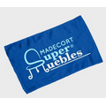 Fingertip Towel Hemmed 11x18 - Royal (Imprinted)